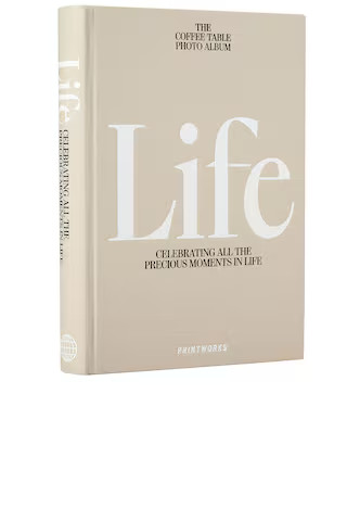 Printworks Life Photo Book in Beige from Revolve.com | Revolve Clothing (Global)