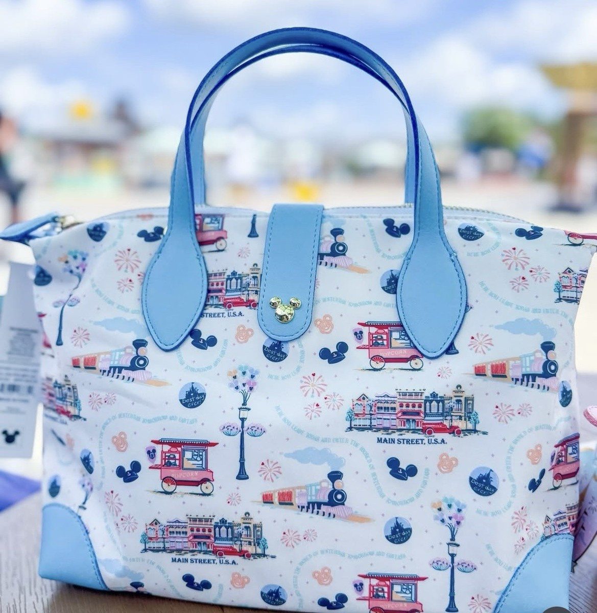 Disney Parks 2025 World Main Street Pouchette Crossbody Bag 03 Stoney Clover New | eBay | eBay US