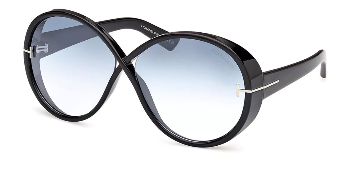 Tom Ford FT1116 EDIE-02 01X Women’s Sunglasses Black Size 64 | SmartBuyGlasses Global
