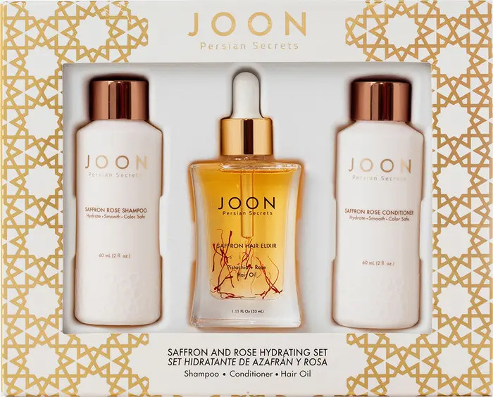 Saffron Rose Hydrating 3-Piece Haircare Set $50 Value | Nordstrom
