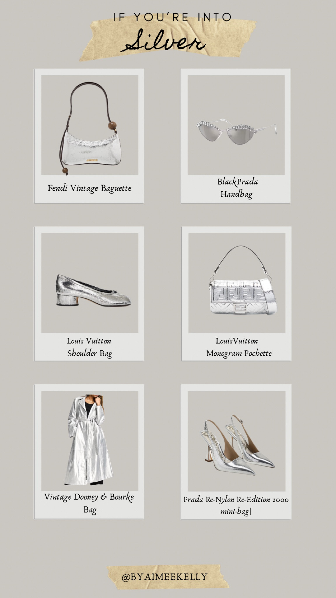 A silver guide for my silver gals 

#LTKStyleTip #LTKFindsUnder100 #LTKGiftGuide