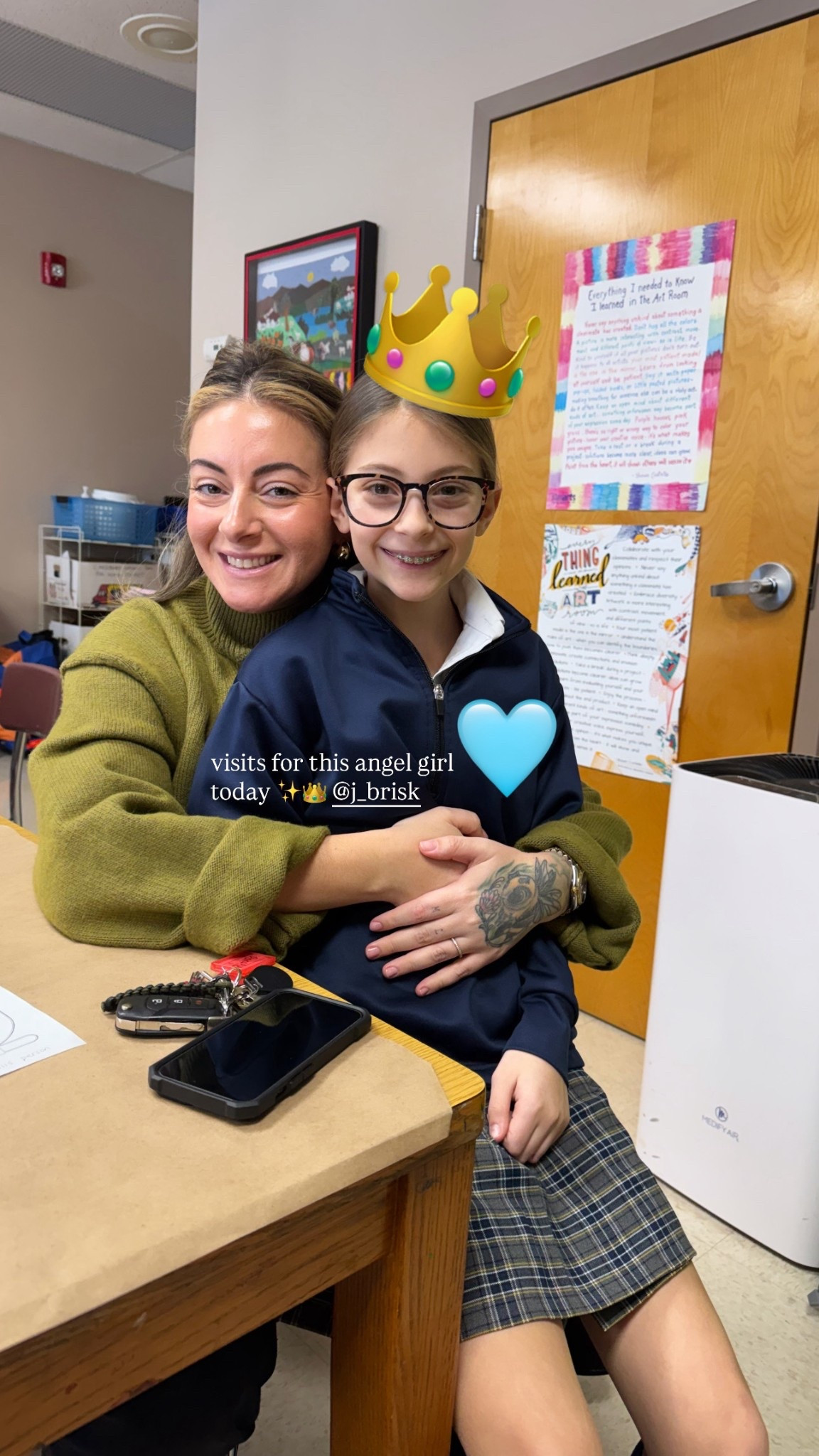 school visits 🩵

#LTKgrwm #LTKootd #LTKmomlife