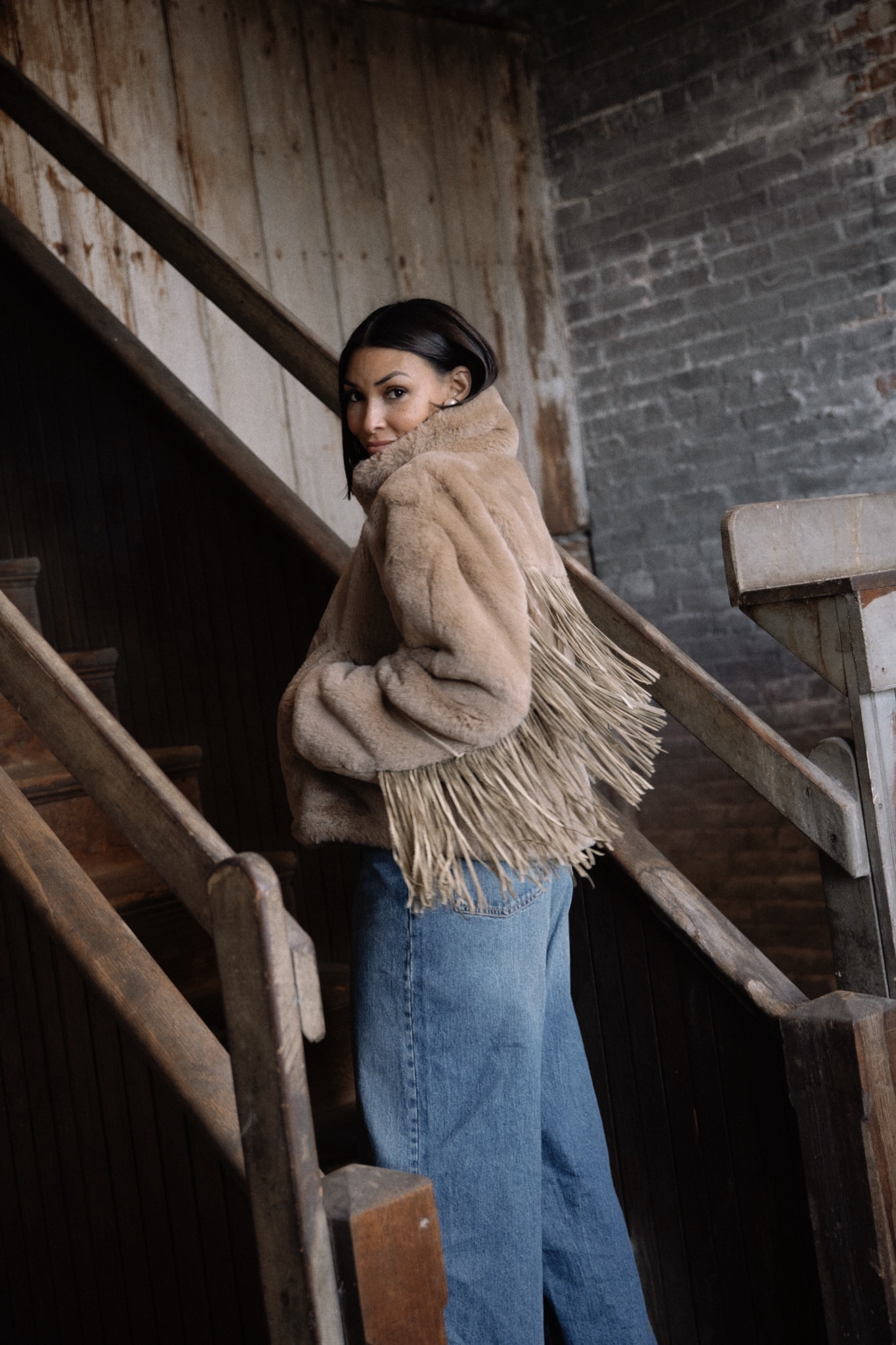 Fringe faux fur 

#LTKStyleTip #LTKOver40