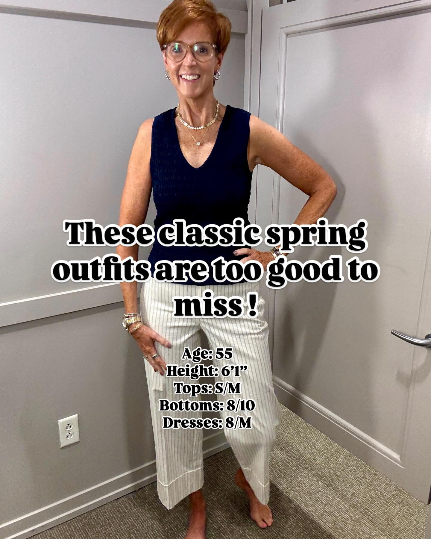 ✨Spring Classics You’ll Wear On Repeat ✨
 #ad #LoftPartner #LoftCreator #SponsoredbyLOFT #loveloft
 New in-store Loft try-on series starts NOW!
 Sneak a peek at what’s hanging in the dressing room—
 💫 Creams, sages, soft blues, textured knits, breezy silhouettes, and timeless neutrals made for real life and real style.
 👗 Classic. Elevated. Effortless.

I tried on some beautiful new spring arrivals from Loft and this teaser is just the beginning. If you’re a woman over 40 who loves timeless everyday style, you’ll want to stick around for how I’ll be styling these pieces next.

YOU CAN SHOP EVERYTHING I SHARE IN MY LOFT STOREFRONT LINKED IN MY BIO!

🎯 Follow @atalldrinkofstyle so you don’t miss the full looks in the next reel. 📌 Save this video if you’re planning a spring closet refresh. 💬 Comment with a 💚 if you’re excited to see these styled 📲 Share this with a friend who shops Loft too!

The full series is coming—and I’ll show how to style these spring classics for your everyday wardrobe. Let’s build a stylish, confident closet together—one timeless piece at a time.

#TallFashionOver40 
#LoftTryOn 
#ClassicSpringStyle 
#WomenOver40Style 
#EverydayElevated

#LTKOver40 #LTKFindsUnder100 #LTKStyleTip