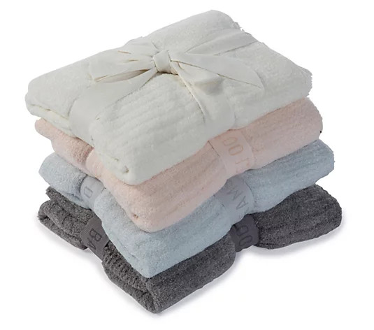 Barefoot Dreams CozyChic Lite Ribbed Baby Blank et | QVC