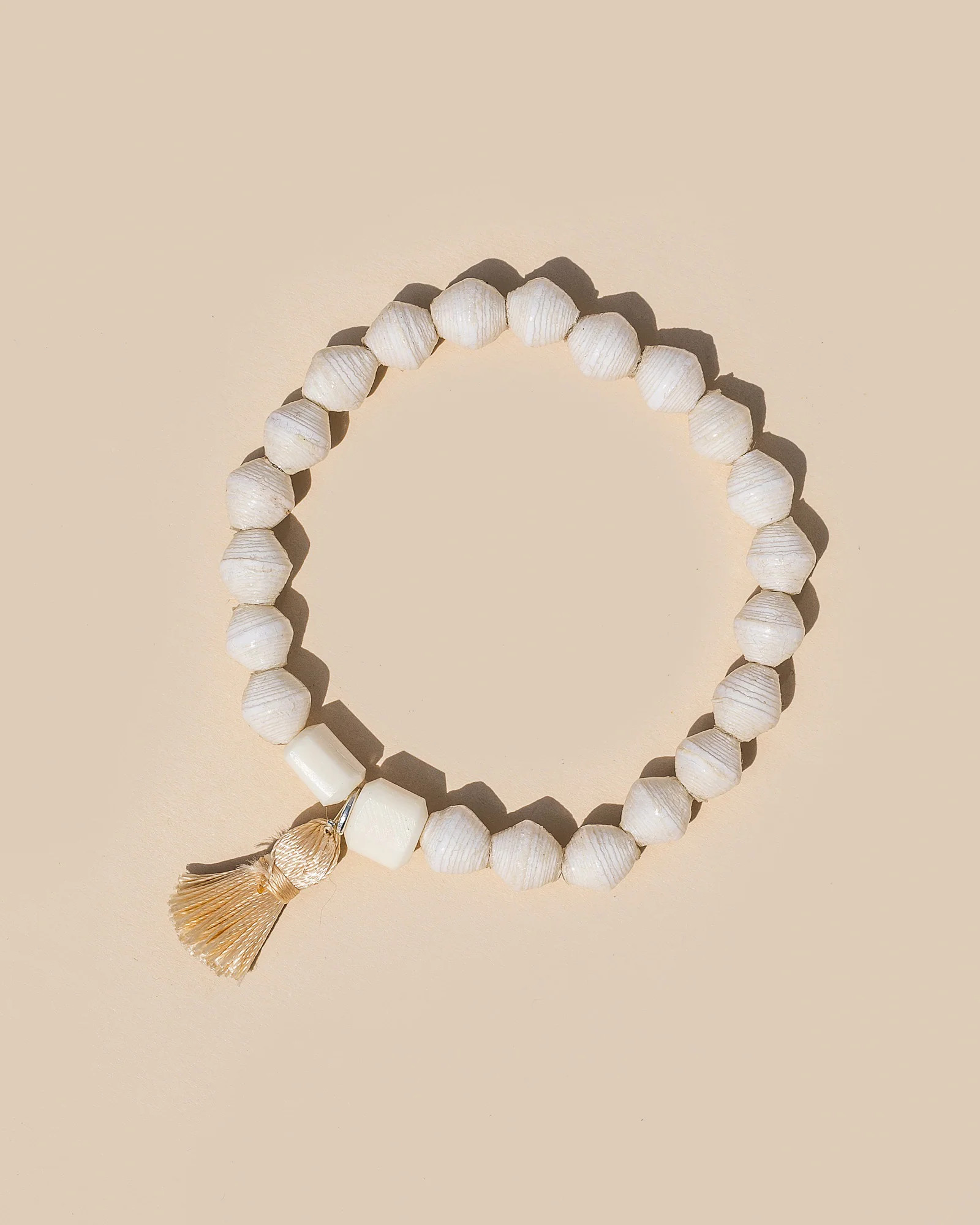 Alabaster Tassel Bracelet | Trades of Hope 