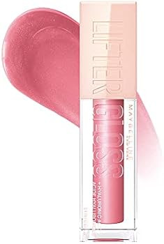 Maybelline Lip Lifter Hydrating Lip Gloss with Hyaluronic Acid, Petal, 0.18 Ounce | Amazon (US)