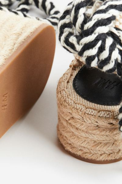 Tie-strap Espadrilles | H&M (US + CA)