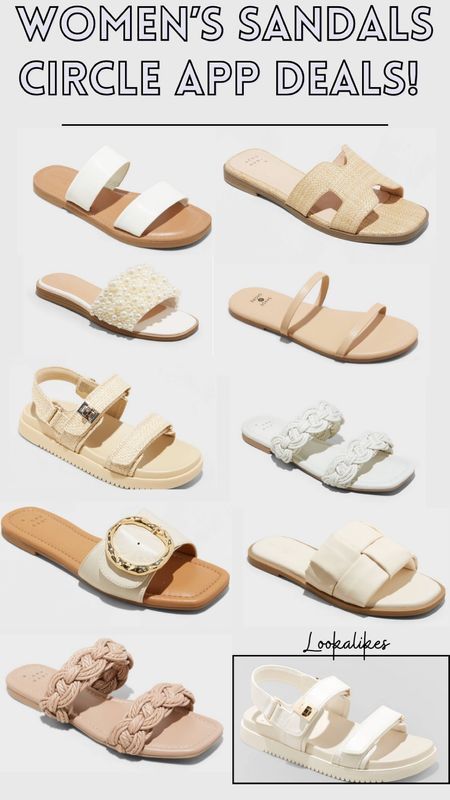 Women’s sandals on sale in target circle app

#LTKshoecrush #LTKsalealert #LTKxTarget