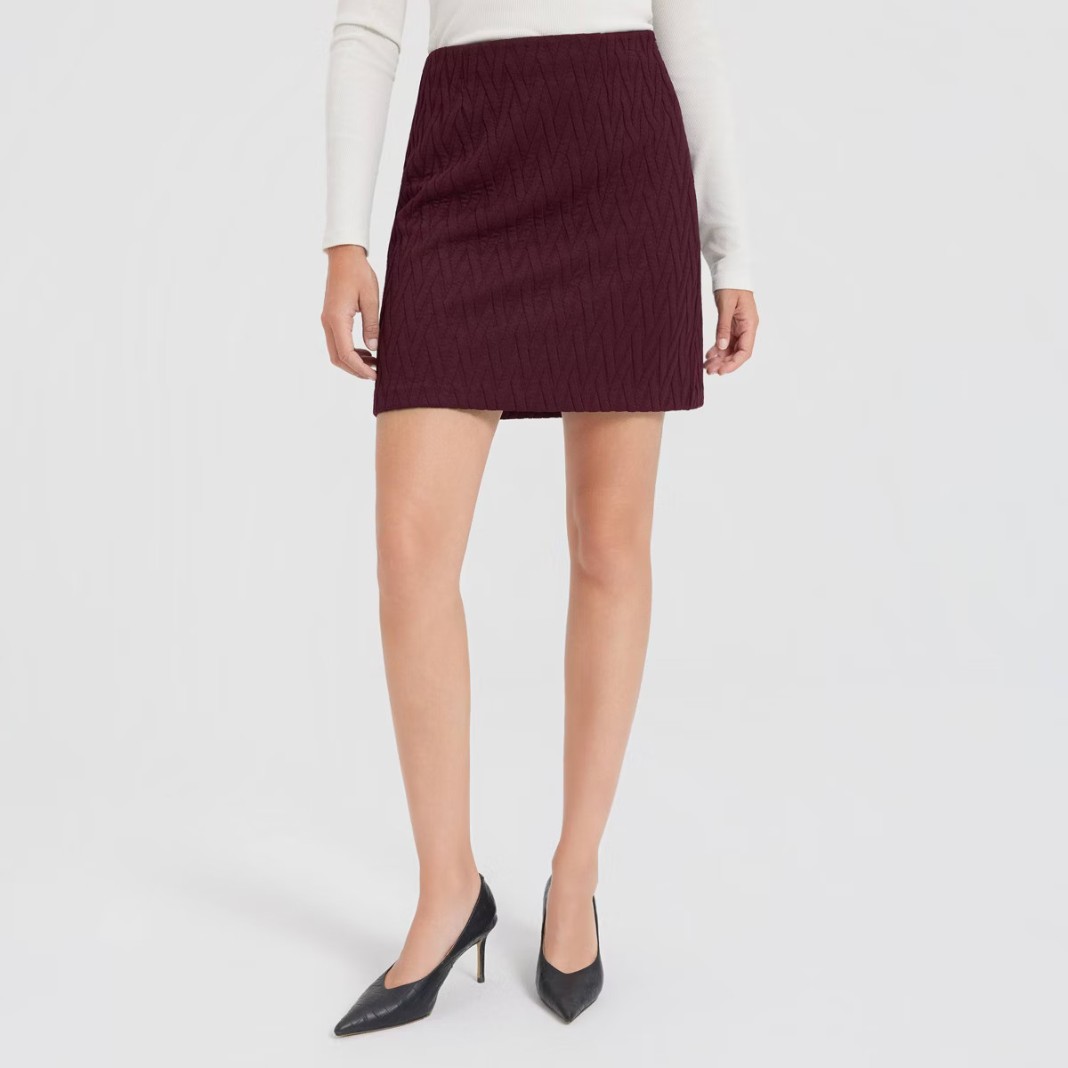 Women's Quilted Mini A-Line Skirt - A New Day™ | Target