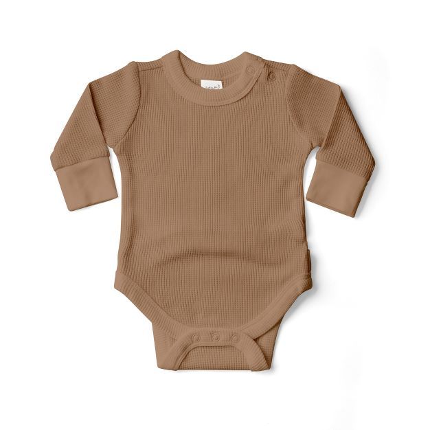 Goumikids Thermal Organic Cotton Long Sleeve Bodysuit | Target