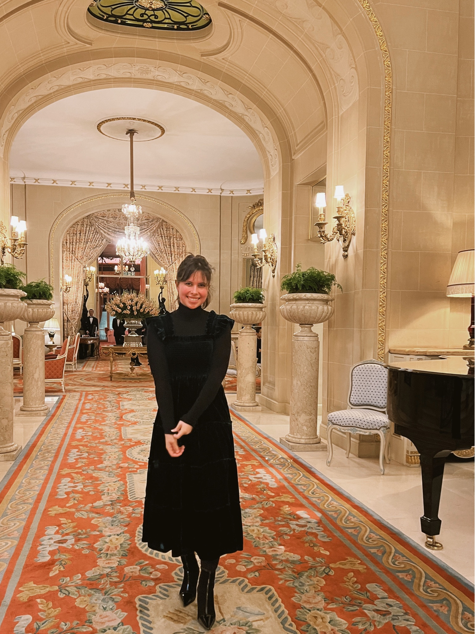Winter hill house nap dress, velvet nap dress, London outfit, afternoon tea, Jimmy choo boots 

#LTKstyletip #LTKtravel #LTKeurope