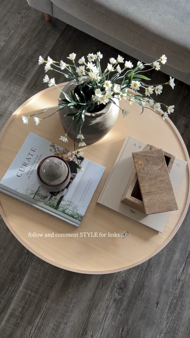 Now that the days are getting longer and spring finally feels close (I hope 👀), I’m leaning into being more mindful and intentional about what I shop and how I style my home for spring. It’s all about layering, warm textures, and thoughtful pieces that truly elevate a space.

These travertine lidded boxes from @luxebco have been on my radar for a while, and they’re perfect for hiding remotes while still looking beautiful on display. I love the warm texture and organic design — such a versatile piece to style on a coffee table, shelves, or even bathroom counters.

follow and comment STYLE for links 💌

#modernorganic #affordablehomedecor #explorepage #intentionalhome #homefinds