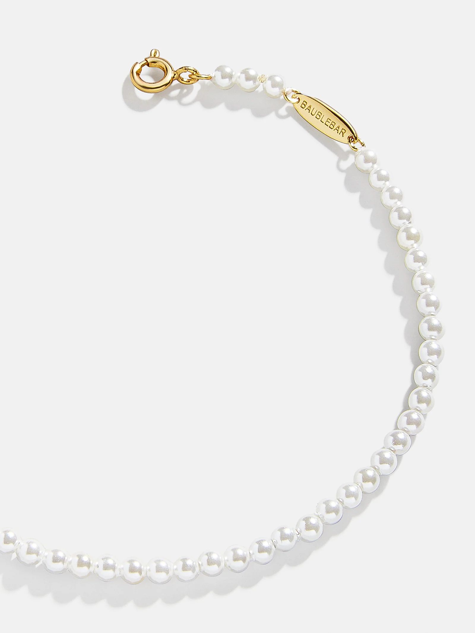 Ashley 18K Gold & Pearl Bracelet | BaubleBar (US)