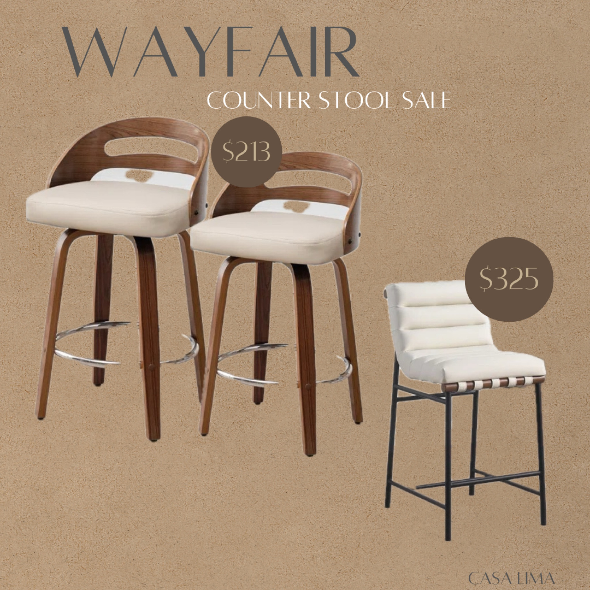 Wayfair Counter Stool Sale, modern. 

#wayfairfinds #wayfairhome #wayfairsale



#LTKStyleTip #LTKSaleAlert #LTKHome