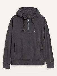 Quarter-Zip Hybrid Hoodie for Men | Old Navy (US)