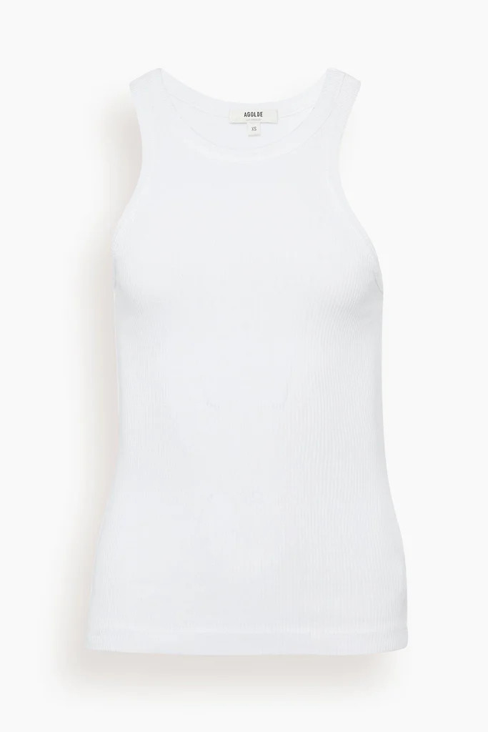 Bailey Tank in White | Hampden Clothing