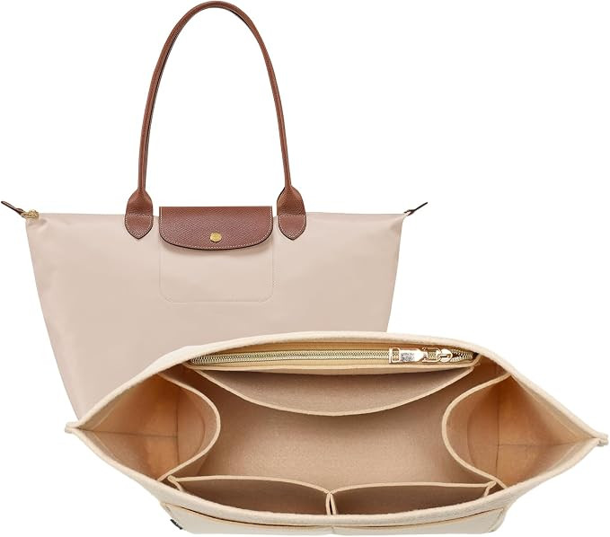 OPPOSHE Purse Organizer Insert for Longchamp Le Pliage, Premium Felt Long Champ Bag Handbag Women... | Amazon (US)