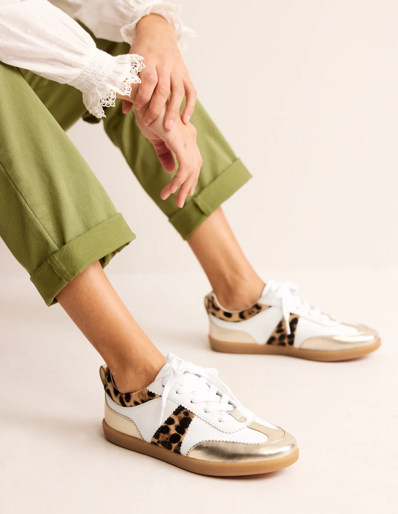 Erin Retro Tennis Sneakers | Boden (US)