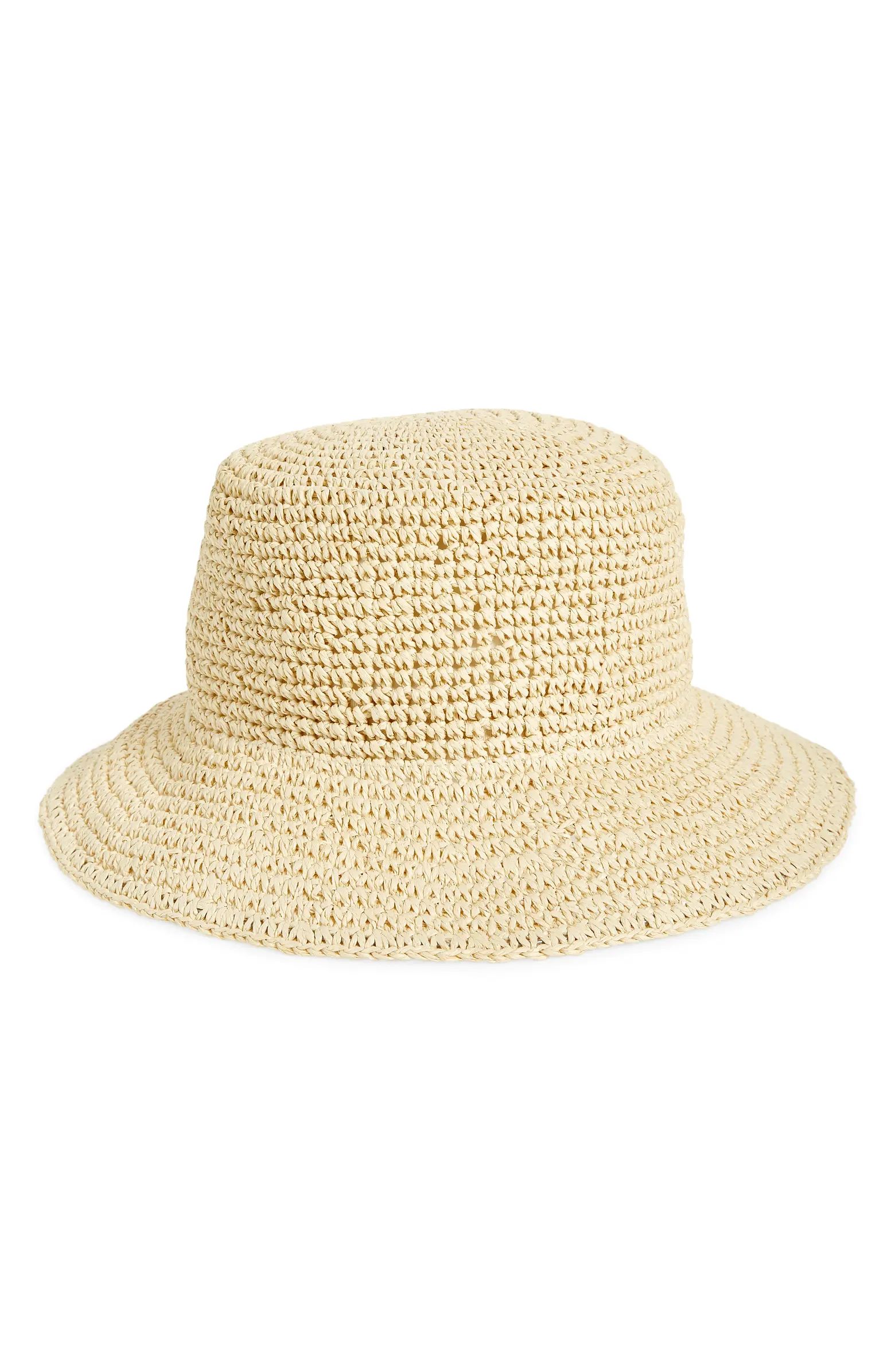 Straw Bucket Hat | Nordstrom