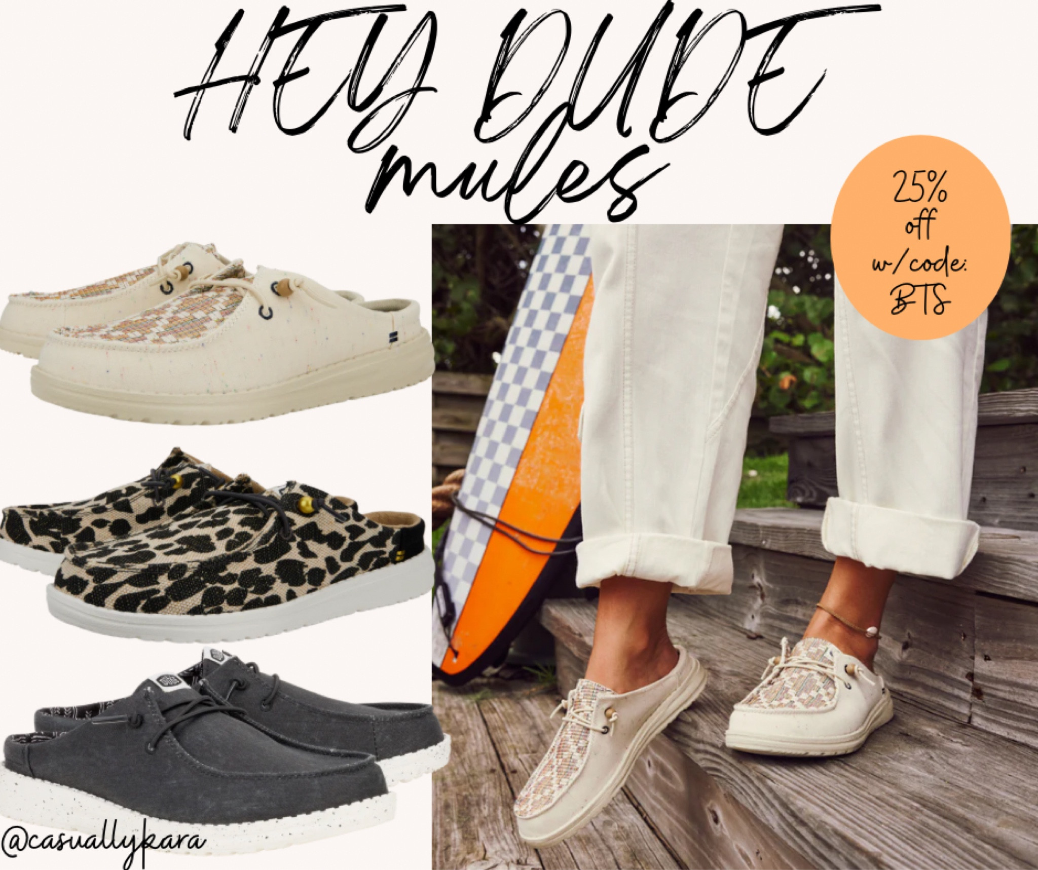 I am loving this new style from HEY DUDE! 

#LTKSaleAlert #LTKShoeCrush #LTKActive