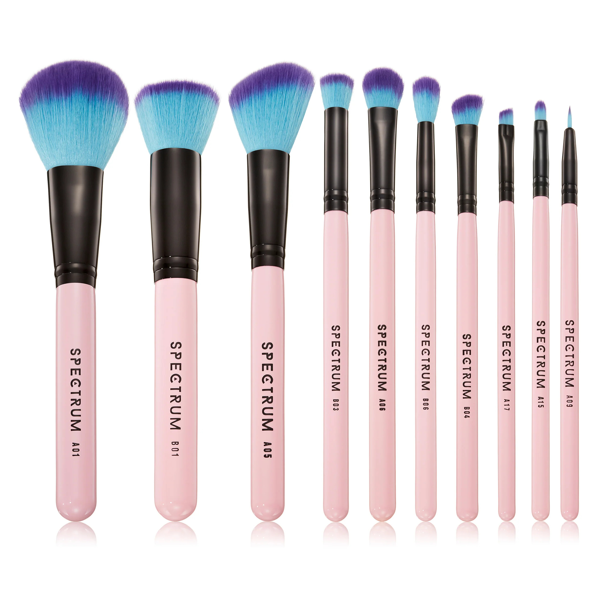 10 Piece Essential Brush Set | Spectrum Collections | Spectrum Collections