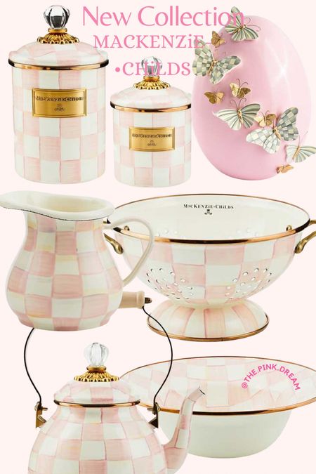 New pink collection at MACKENZiE-
•CHiLDS!! 