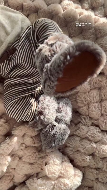 Furry baby booties 😍

#LTKbaby #LTKunder50 #LTKshoecrush