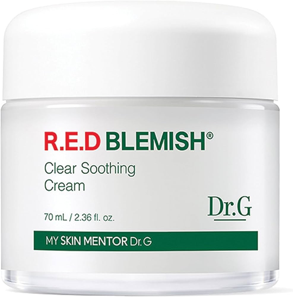 Dr.G RED Blemish Clear Soothing Cream (70ml/2.36 oz) Gowoonsesang Cosmetic, Moisturizing Recovery... | Amazon (US)