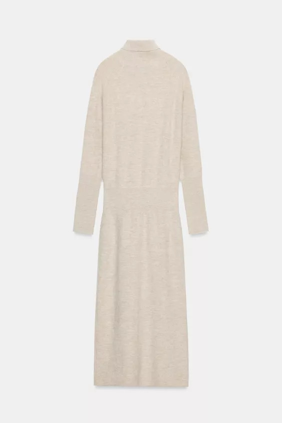 BATWING SLEEVE KNIT DRESS | Zara Canada