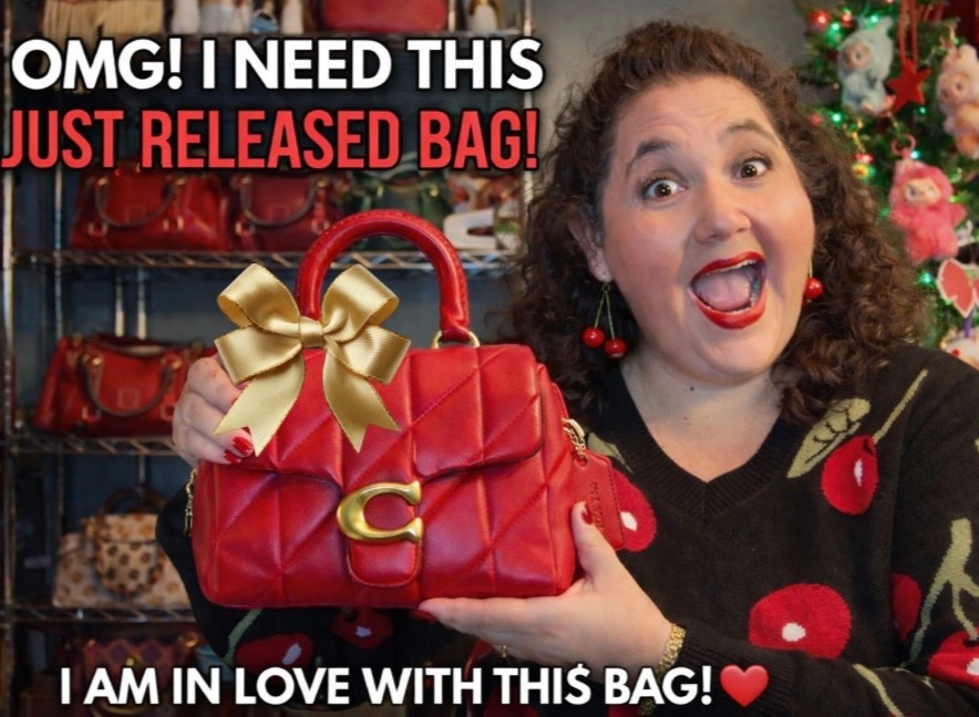 Just released Candy 🍭 Apple 🍎 on Coach . Com link below omg I’m hyperventilating 😳 


#LTKSeasonal #LTKSaleAlert #LTKGiftGuide