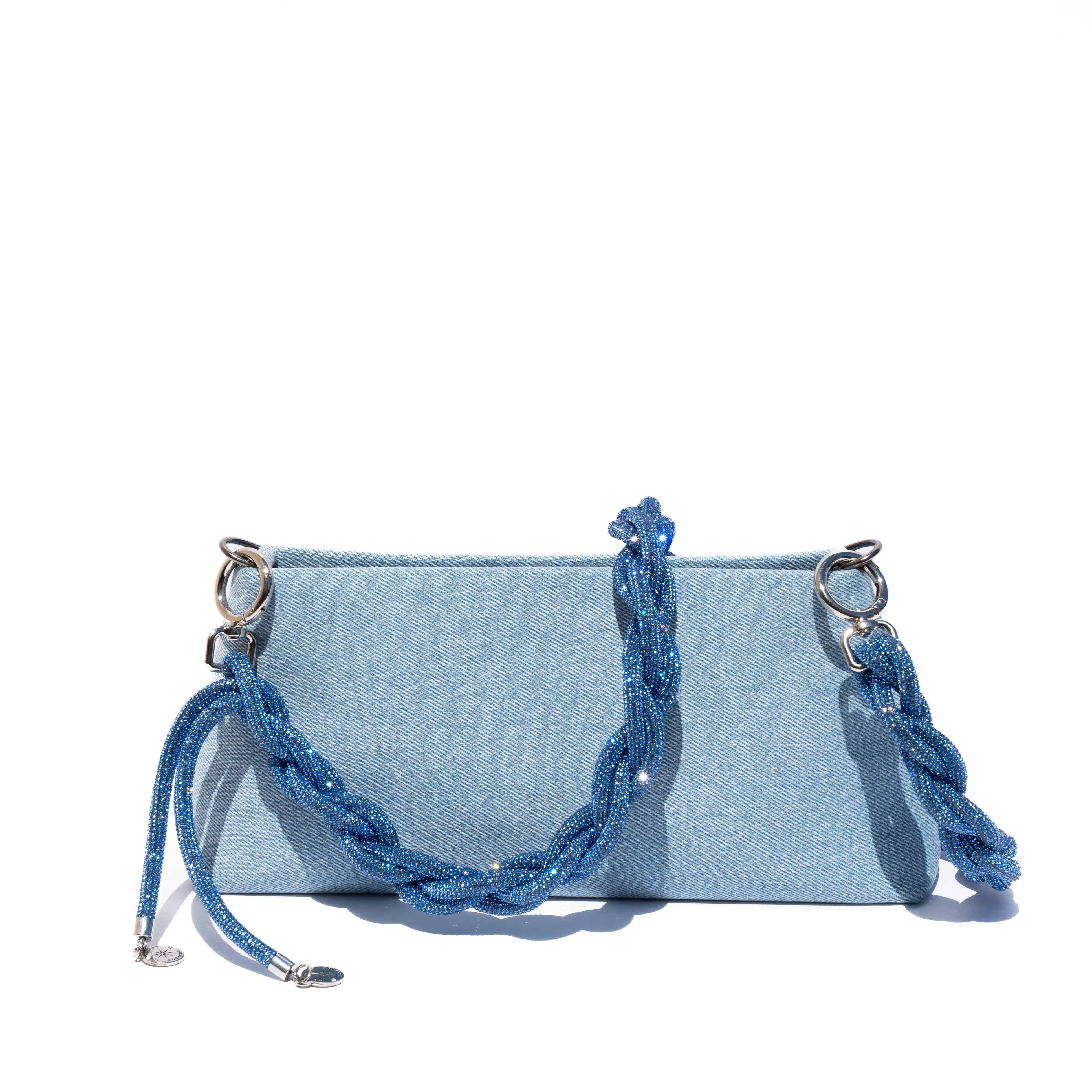 DUO BAG + CHAIN STRAP - Denim Diamond | ROCKNOT