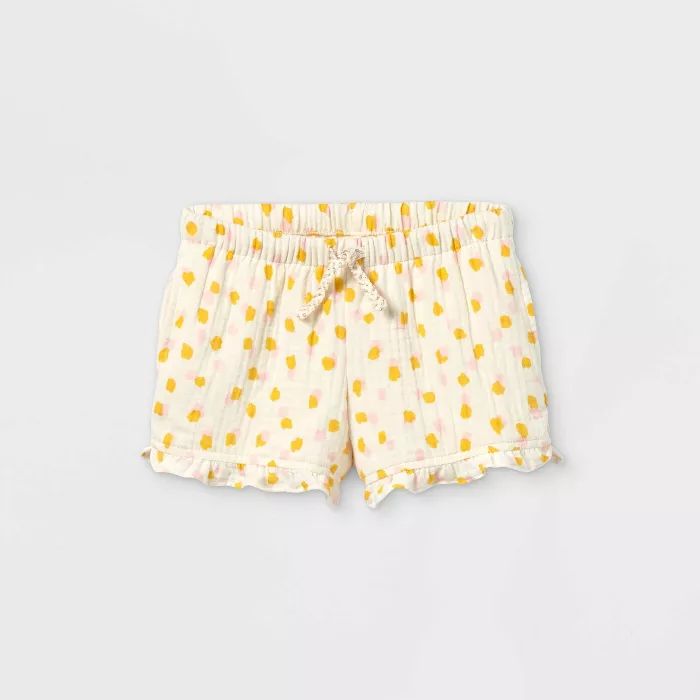 Toddler Girls' Ruffle Pull-On Shorts - Cat & Jack™ | Target