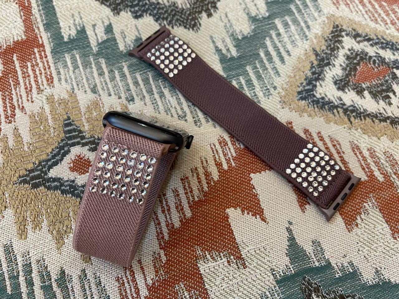 Bandiction Stretchy Nylon Solo Loop Band for Apple Watch Band 40mm 41mm 38mm 44mm 45mm 42mm 49mm ... | Amazon (US)