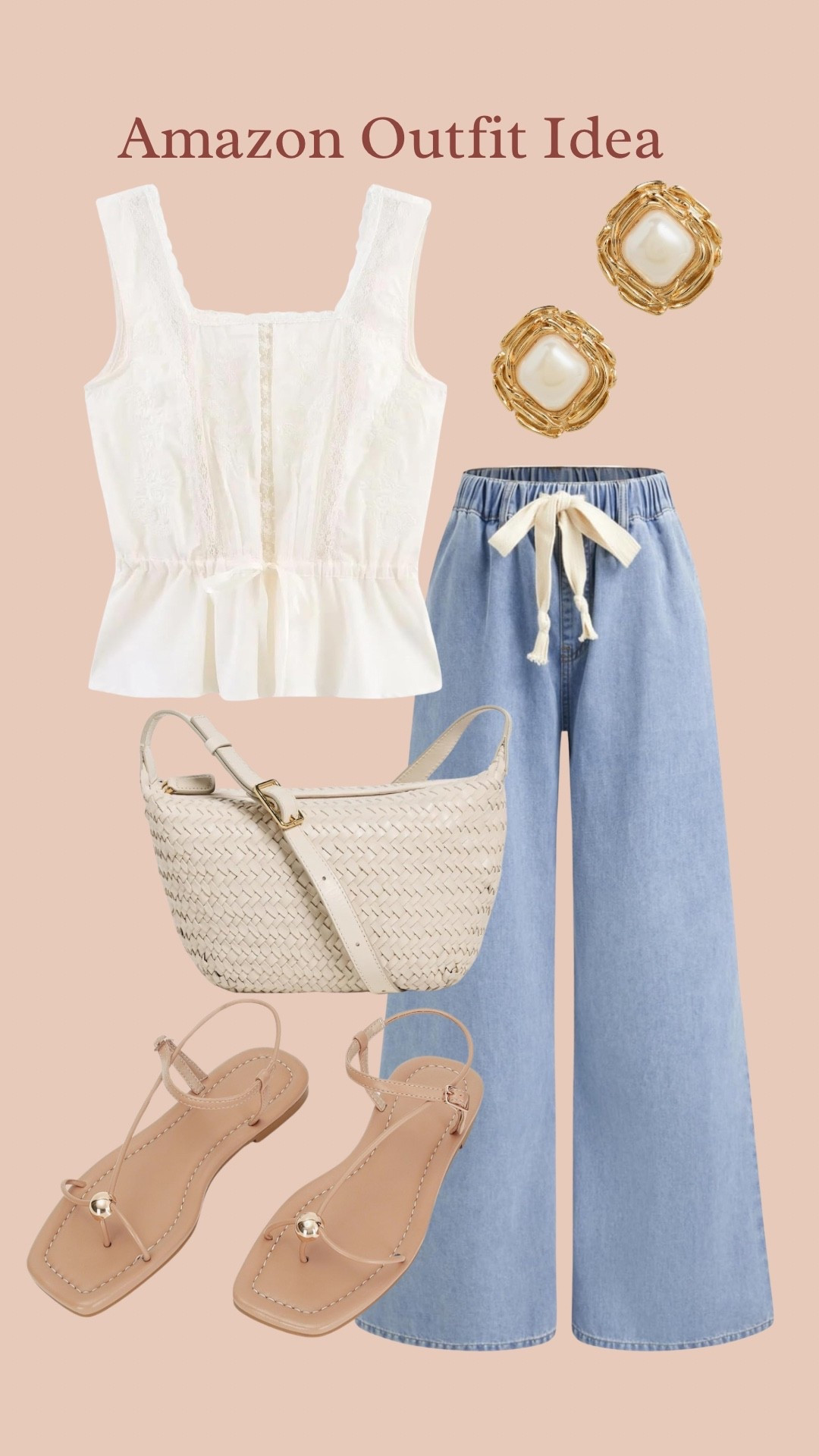 Amazon outfit idea
Denim pants 
Spring outfit 


#LTKSeasonal #LTKootd