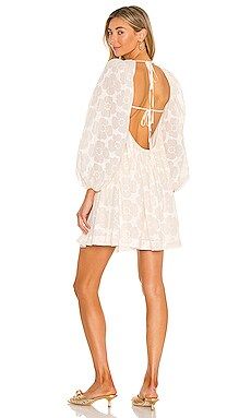 LPA Baptiste Dress in Off White from Revolve.com | Revolve Clothing (Global)