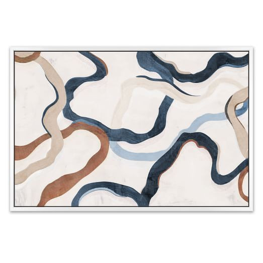 Paths of Life Framed Wall Art | West Elm (US)