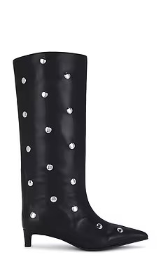 Nakedvice Stacey Stud Boot in Black & Silver from Revolve.com | Revolve Clothing (Global)