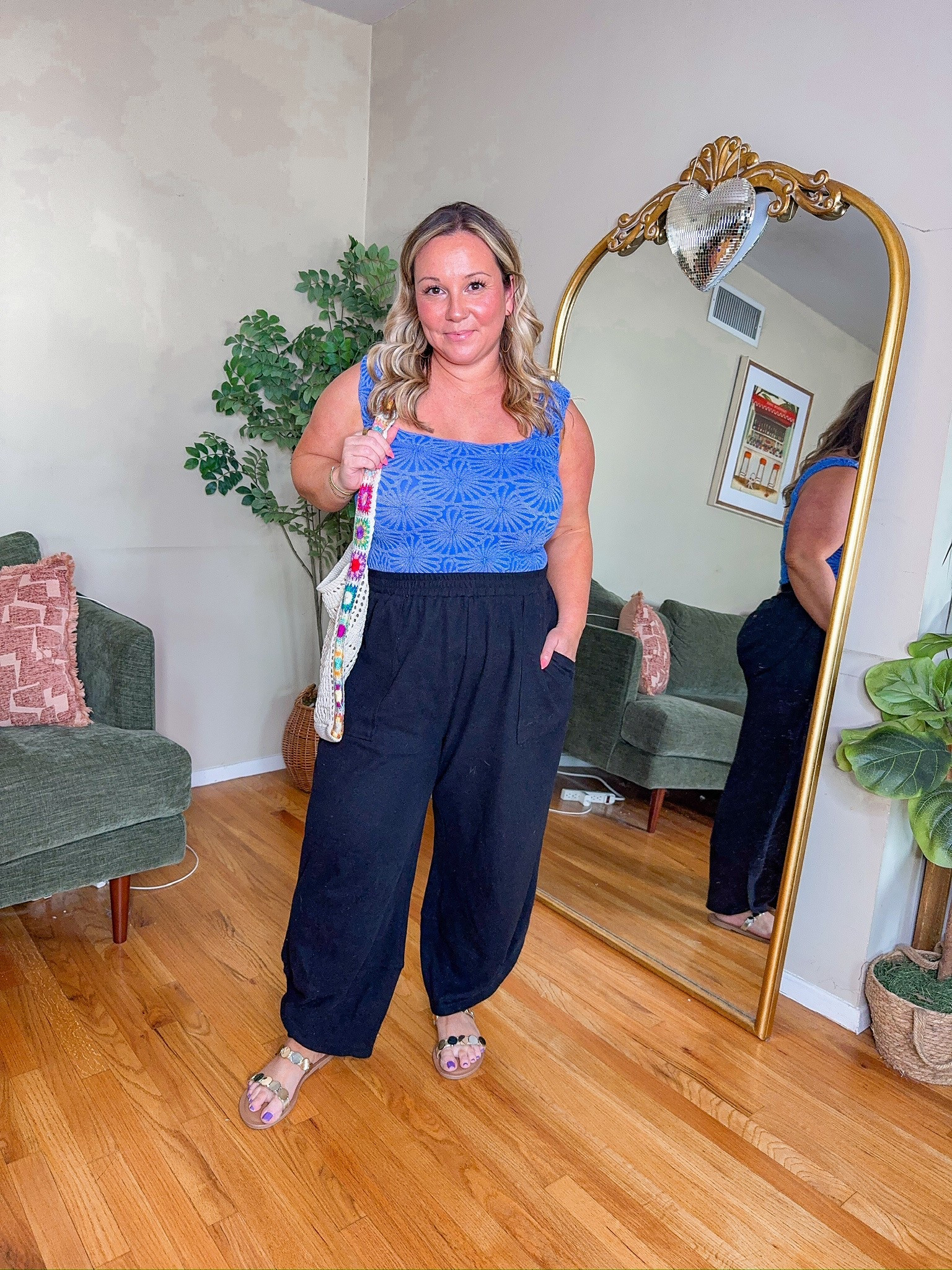 Spring Outfit Inspo
Amazon Spring Faves- Tank size L/XL Pants size LARGE

#LTKStyleTip #LTKMidsize #LTKSeasonal