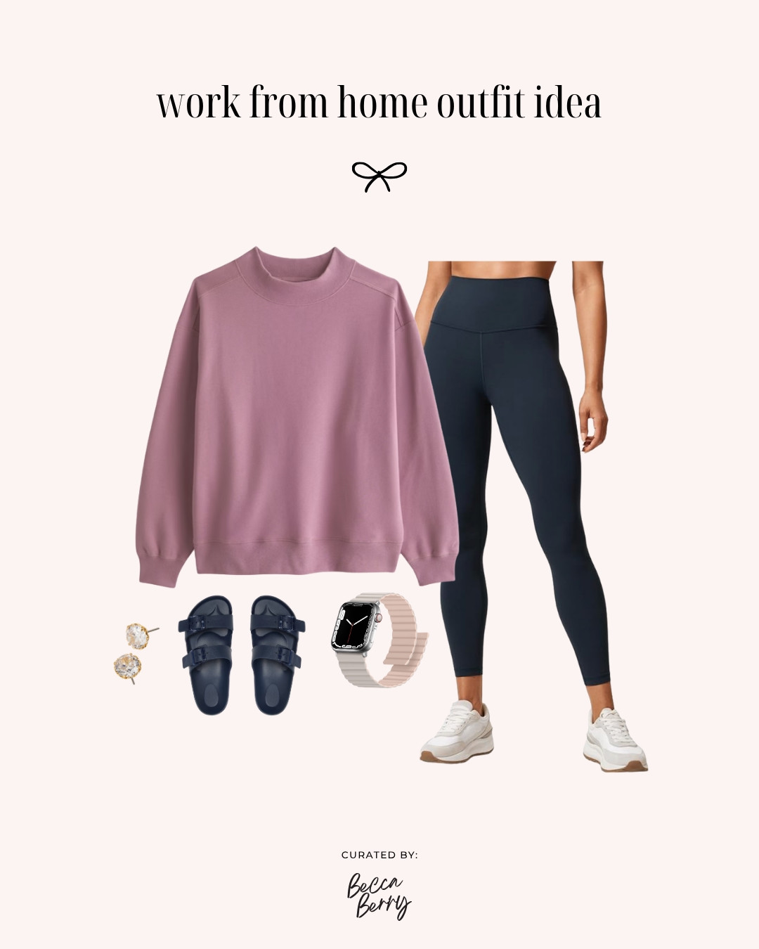 Even in the summer you need a cozy work from home outfit because a rainy calls for it or maybe you have a no-meeting day. 

 #LTKgrwm #LTKootd #LTKMidsize