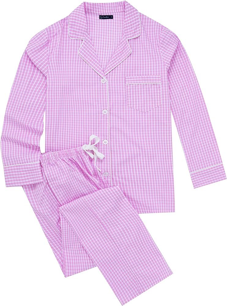 Noble Mount Twin Boat 100% Cotton Pajama Set for Women | Amazon (US)