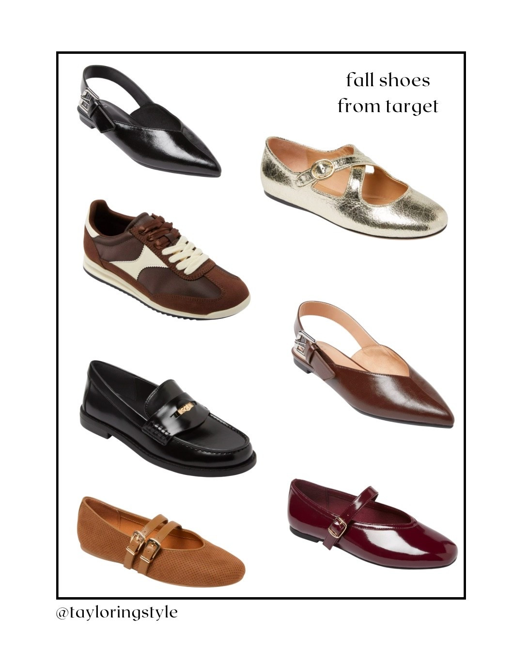 Fall shoes from Target 🎯🤎 

#LTKSeasonal #LTKFindsUnder50 #LTKStyleTip