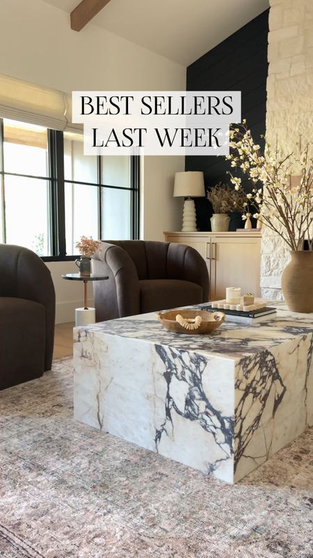 Last week best sellers. Use code LISA10 at checkout for the marble table

Accent chair, upholster chair, channel, tufted chair, wood, vanity, glass, pendant, light, vacuum, green, ottoman, sideboard, bookshelf, bookcase, console, table, bath, towels, hand towel, target, Walmart, Wayfair, white tile, brass hook, towel, hook, robe hook, rug, mirror, rectangle, black mirror, patio set, dining set counter top stool countertop stool leather stool marble coffee table


#LTKFindsUnder100 #LTKHome #LTKSaleAlert