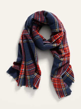 Soft-Brushed Flannel Scarf for Women | Old Navy (US)