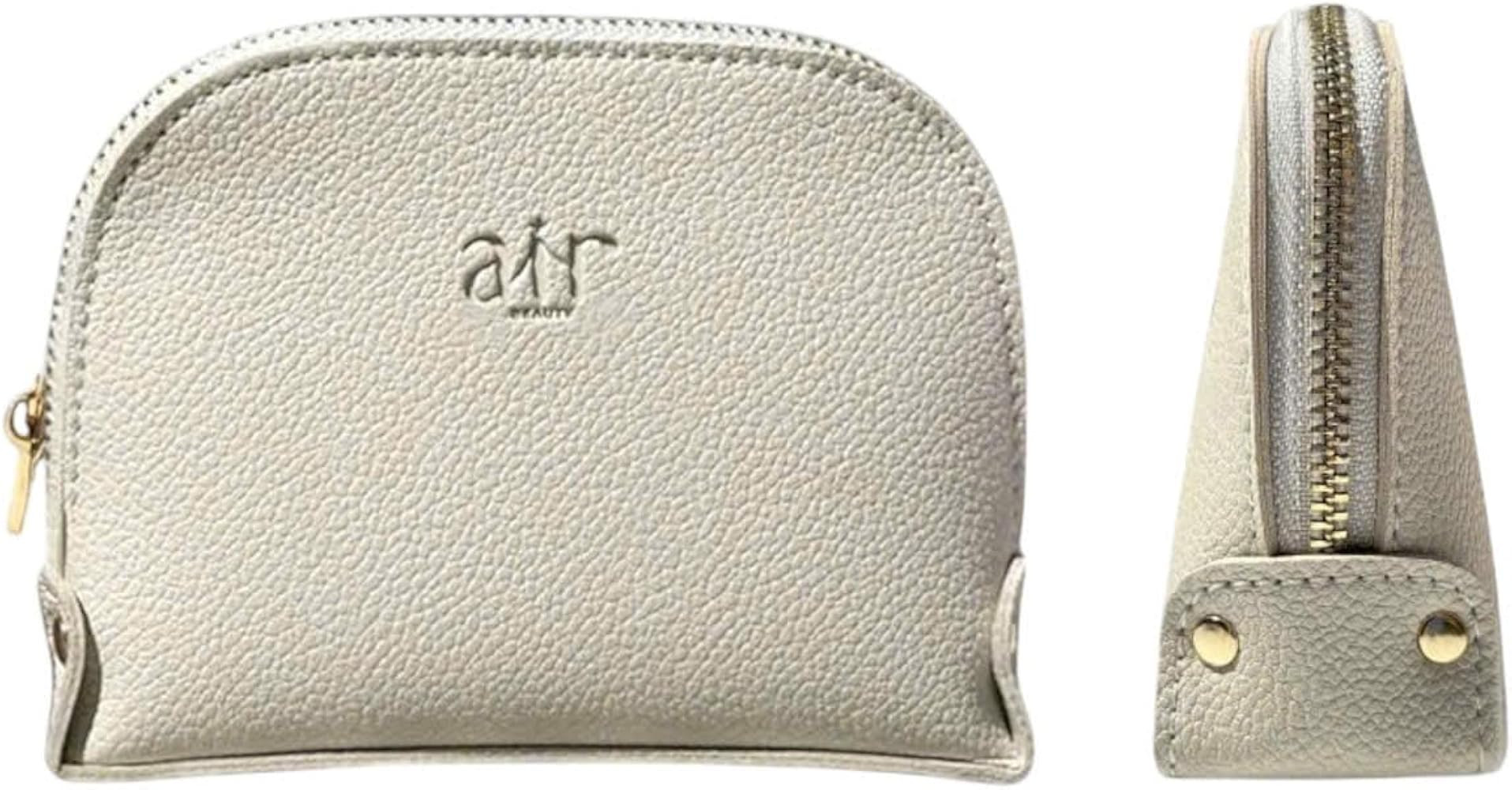 Air Mini Travel Essentials Makeup Bag - Elegant & Compact Cosmetic Pouch For On-The-Go Beauty - (... | Amazon (US)