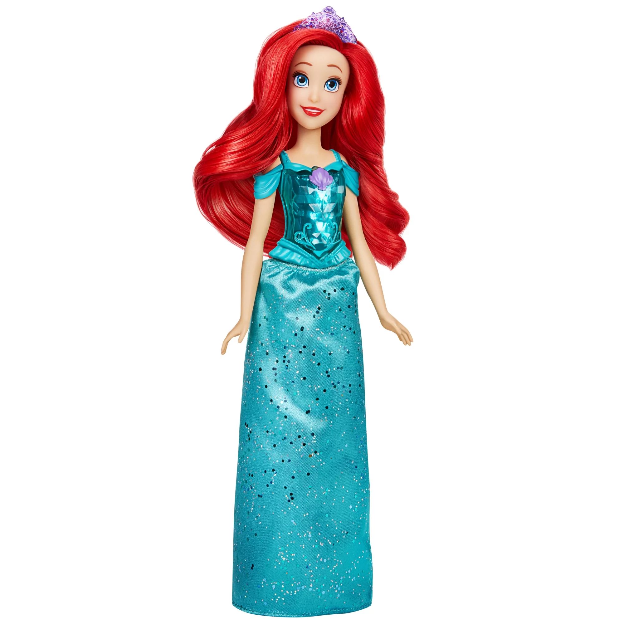 Disney Princess Royal Shimmer Ariel Doll, Fashion Doll, Skirt and Accessories | Walmart (US)