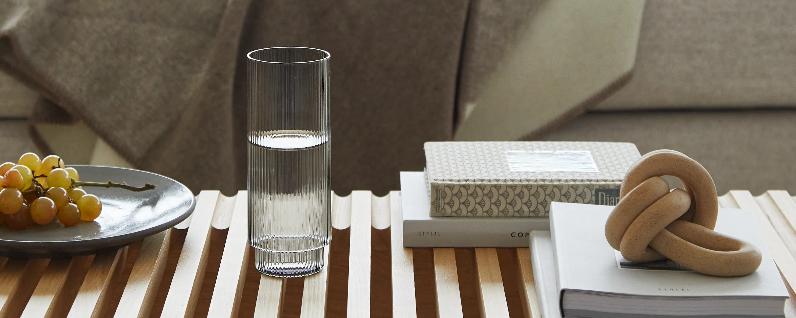 Ripple Long Drink Glasses - Set of 4 | Design Within Reach