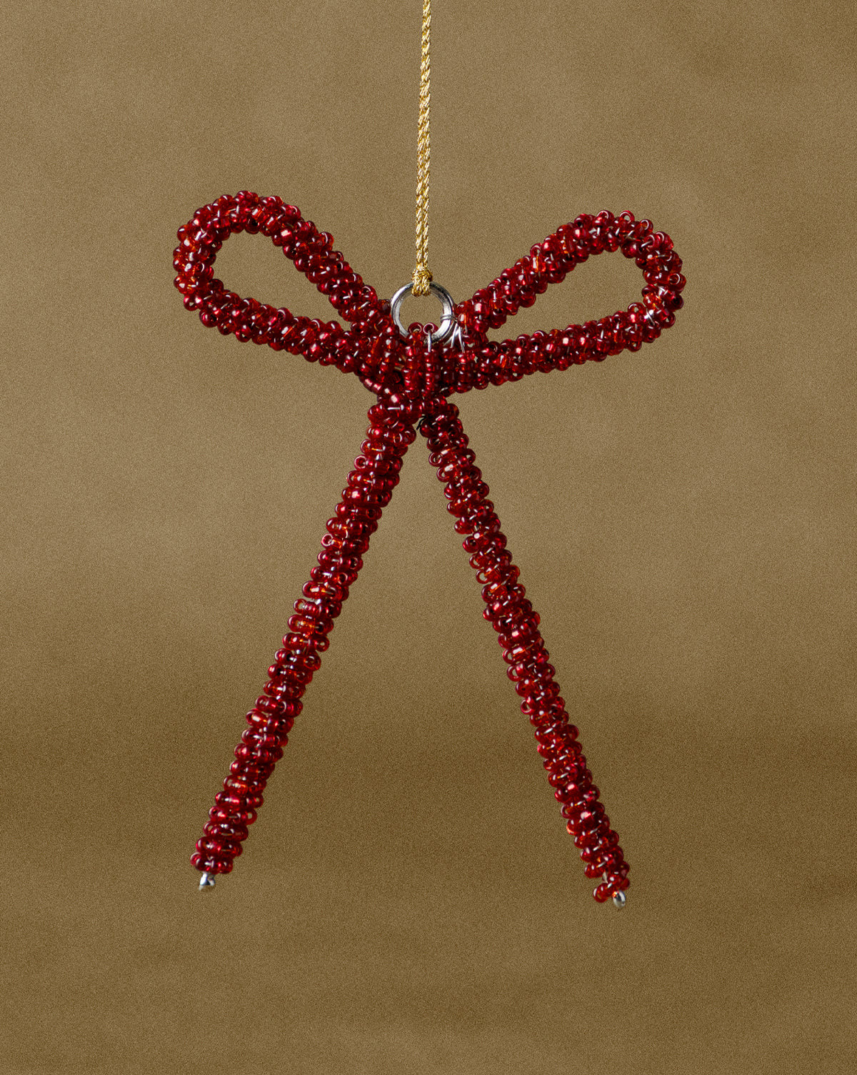 Beaded Bow Ornament | McGee & Co. (US)