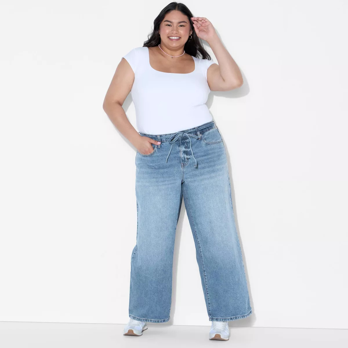 Women's Low-Rise Baggy Jeans - Wild Fable™ | Target