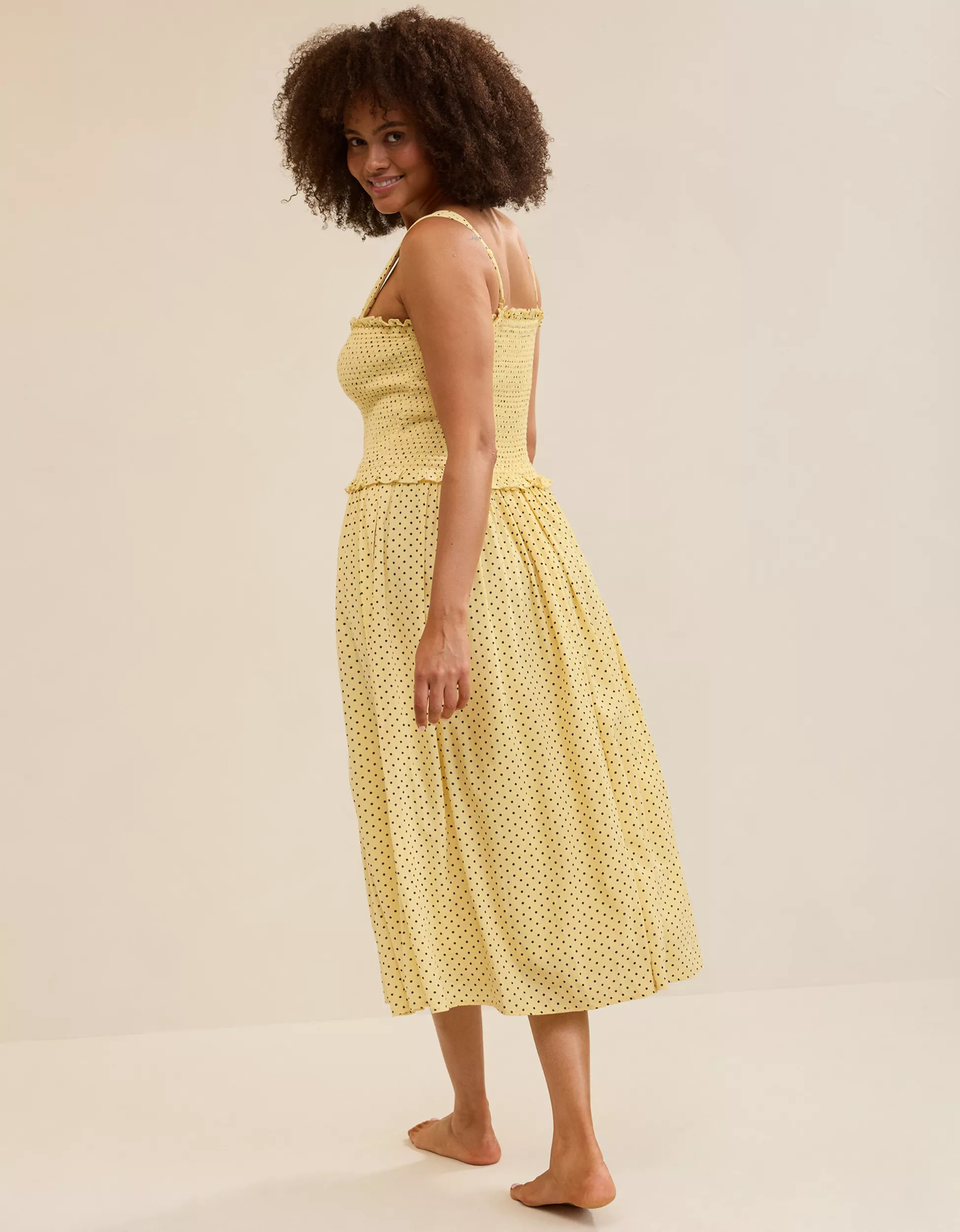 Aerie At The Barre Smocked Dress | Aerie